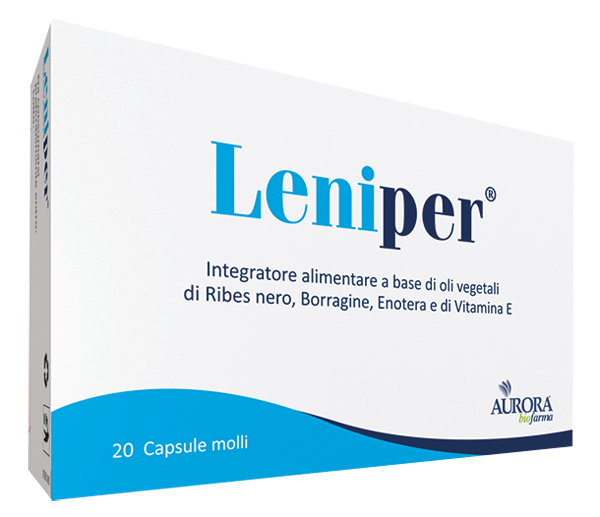 LENIPER 20 CAPSULE MOLLI PER LO STRESS OSSIDATIVO