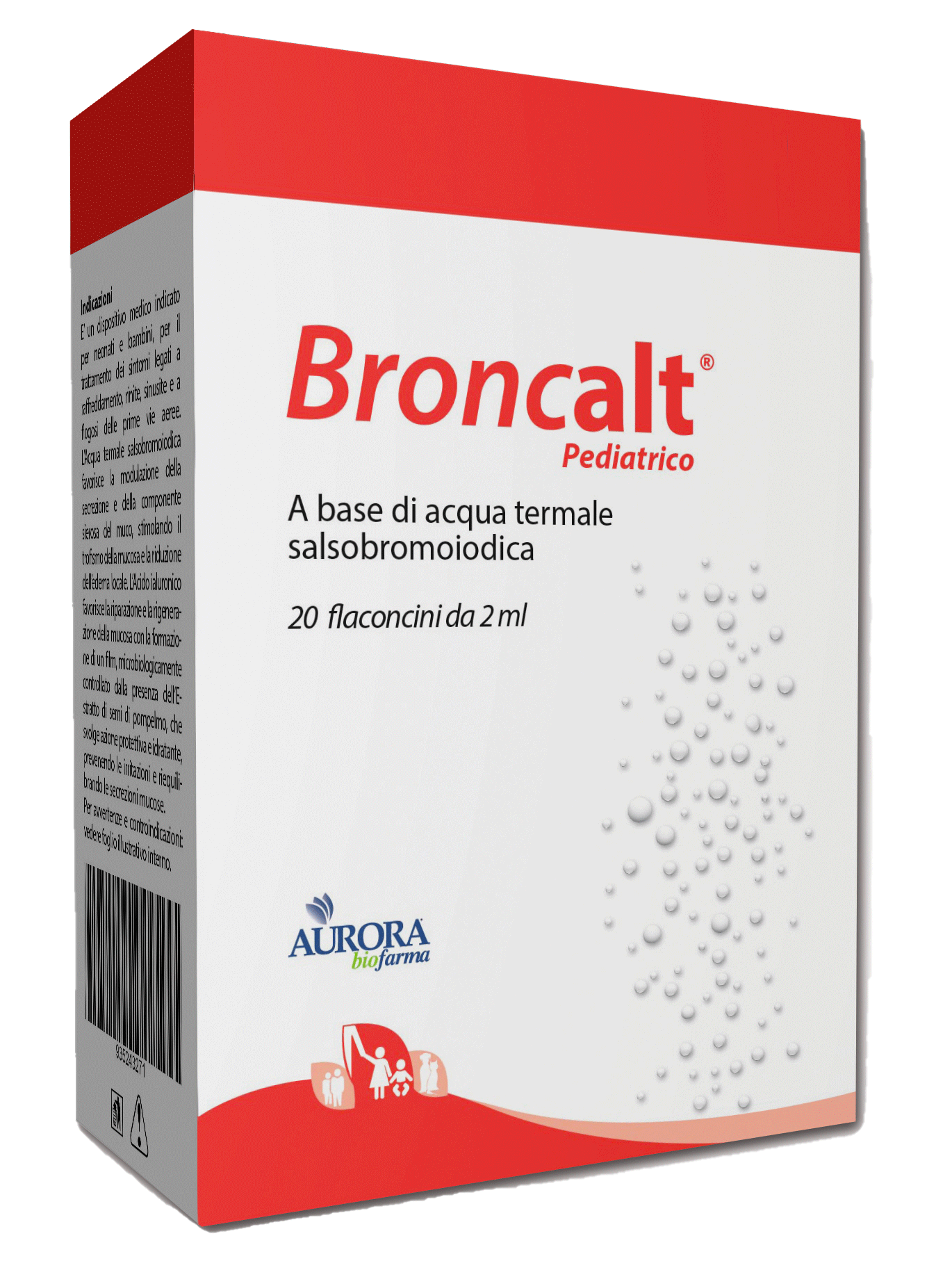 Broncalt Pediatrico 20 flaconcini raffreddore rin