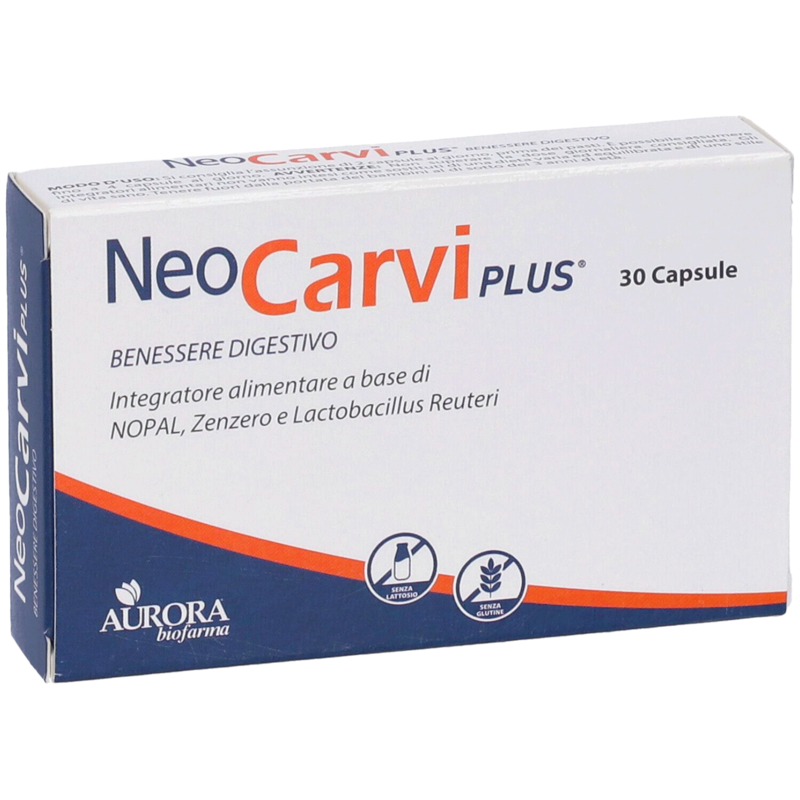 NeoCarvi plus integratore azione antinausea 