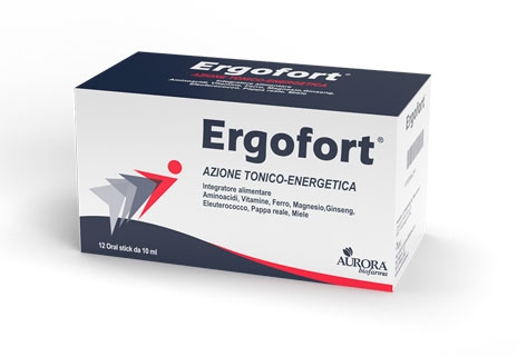 ERGOFORT 12 ORAL STICK  Integratore Energizzante 