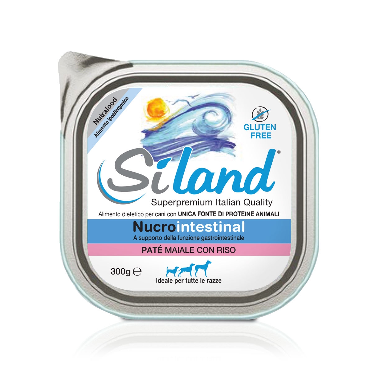 SILAND NUCROINTESTINAL PATÉ MAIALE E RISO 18X300G