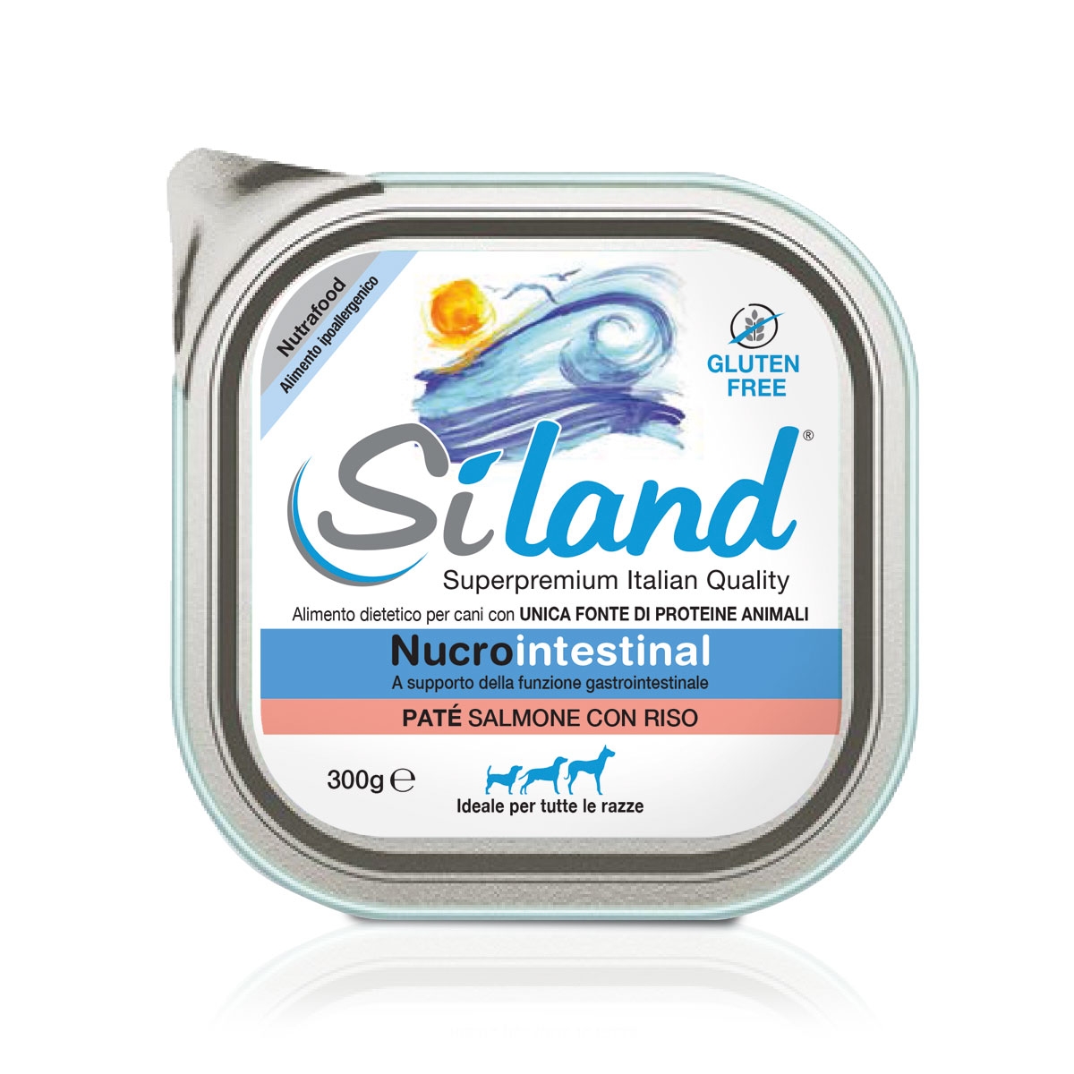 SILAND NUCROINTESTINAL PATÉ SALMONE E RISO 18X300